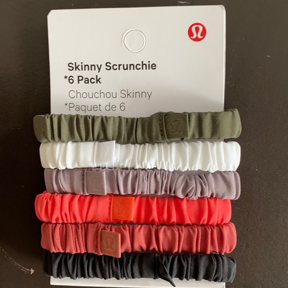 Lululemon Skinny Scrunchies